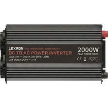 Lexron 2000W-24V Modifiye Sinüs Inverter