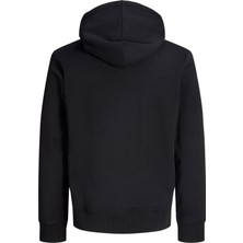 Jack & Jones Erkek Gögüs Baskili Kapüsonlu Sweatshirt - Tom