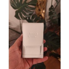 Roka Collection 4037 Hakiki Deri Dikey Çakmaklık Bölümlü Sigaralık