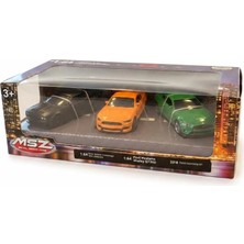 WP6433  1/64 Dodge Challenger,ford Mustang-Ekn