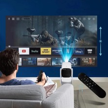 Datatek Projeksiyon Cihazı - Renk: Beyaz, Çözünürlük Teknolojisi: 4k, Çözünürlük: 1920 x 1080