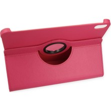 Etorva Store Apple Ipad 2022 10.9 (10.nesil) Kılıf 360 Tablet Deri Kılıf - Pembe