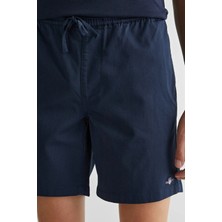 Gant Men's Regular Fit Soft Canvas Bermuda Shorts Erkek Yumuşak Kanvas Bermuda Şort Lacivert
