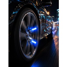 Etorva Store 4 Adet LED Lastik Sibop Işığı Otomobil Için Hareket Sensörlü