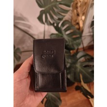 Roka Collection 4037 Hakiki Deri Dikey Çakmaklık Bölümlü Sigaralık