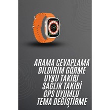 Etorva Store Akıllı Saat Arama Cevaplayan Bildirim Görme Yeni Nesil Bluetooth Bağlantılı