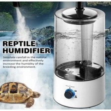 Sürüngen Teraryumu Nemlendirici Sis Makinesi - Ultrasonik Otomatik Buhar Üretici | Bukalemun, Iguana, Gecko Için