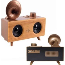 Laraheiser Nostaljik Radyo Bluetooth Bağlantılı Şarjlı Yüksek Ses Kaliteli