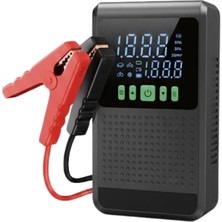 Laraheiser 4’ü 1 Arada Jump Starter Hava Kompresörü Powerbank ve LED Fener Yeni Nesil