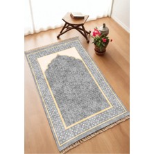 Aymira Home Dekoratif Dijital Baskılı Kaymaz Taban Seccade Namazlık 75X120