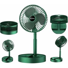 Laraheiser Katlanabilir USB Şarjlı Masaüstü Soğutucu Mini Fan Telefon Tutucu