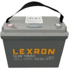 Lexron 100AH 12.8V Lityum Batarya