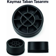 Laraheiser 4 Adet Kaymaz Çamaşır Makinesi Ayak Altlığı