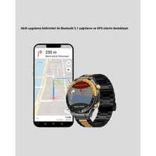 Laraheiser Amoled Ekran Akıllı Saat Uyku Nabız Adım Ölçer Su Geçirmez Yeni Nesil