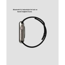 Etorva Store Bluetooth 5.2 Akıllı Saat Kablosuz Şarjlı Sesli Asistanlı 420 Mah Günlük Kullanım