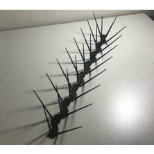 Ör - As Tel Örgü & Panel Çit Sistemleri Kuş Savar Plastik Siyah Kuşkonmaz 50 cm