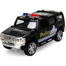 Datatek Eco Lounge Işıklı Polis Jeep Model Arabalar 12 cm