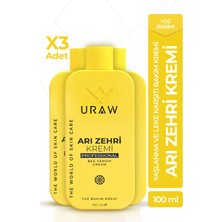Uraw Arı Zehri Krem Seti | Kırışıklık ve Akne Karşıtı Yoğun Bakım 3’lü Set