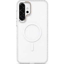 Nettech Samsung Galaxy S24 Ultra Uyumlu Taşlı Seri Arka Koruma Kılıf