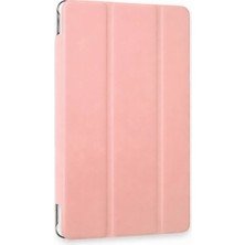 Etorva Store Samsung Galaxy Tab A9 Kılıf Tablet Smart Kılıf - Rose Gold