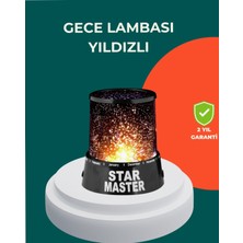 Brf Store Sepetium Galaxy Efektli LED Yıldız Projektör Renk Değiştirmeli Oda Aydınlatması