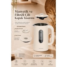 Premier Prk 3218A Isıya Dayanıklı Cam Hazneli LED Işıklı Su Isıtıcısı Cool Touch Kettle