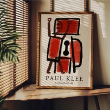 Brf Store Sepetium Fark Tanıtım Paul Klee Çerçevesiz Poster, Modern Dekoratif Çerçevesiz Poster, Tablo, Paulkl