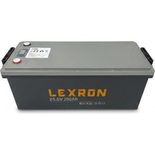 Lexron 200AH 25.6V Lityum Batarya