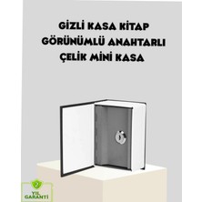 Brf Store Sepetium Sözlük Görünümlü Gizli Kitap Kasa – Anahtarlı Metal Iç Kasa, Kompakt Boyut, Şık ve Güvenli