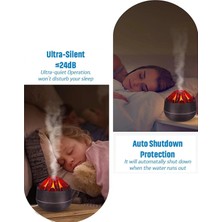 İlk El Grup Ahşap Tasarımlı Soğuk Buhar Hava Nemlendirici ve Aroma Difüzörü, 300 ml Kapasiteli, Bej Renk