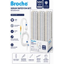 Broche SERUM İNFÜZYON SETİ 500 ADET