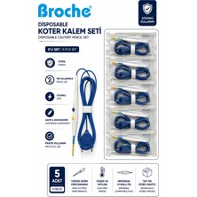 Broche DİSPOSABLE KOTER 5'Lİ PAKET