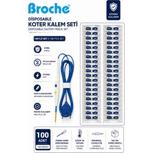 Broche DİSPOSABLE KOTER 100'LÜ PAKET