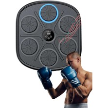Brf Store Sepetium Boks Eğitim Makinesi Rgb Müzikli Bluetooth Hoparlör Genç Yetişkin Boks Egzersizi Eldiven He