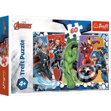 Brf Store Sepetium Trefl 17357 Yenilmez Yenilmezler, Marvel Yenilmezler 4 Yaş ve Üzeri Çocuklar Için 60 Parça