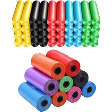 Brf Store Sepetium Kyrotech 8'li Evcil Hayvan Atık Toplama Torbası, Kediler ve Köpekler Için Taşınabilir, Sızd