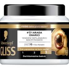 Brf Store Sepetium Gliss Ultimate Repair Saç Bakım Maskesi 400ML, Çok Yıpranmış ve Kuru Saçlar