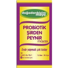 Brf Store Sepetium Doğadan Bizim Probiotik Şirden Peynir Mayası 1 Kutu 5 Saşe
