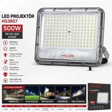 Helios HS3857 Elektrikli 500 Watt Beyaz Işıklı LED Projektör