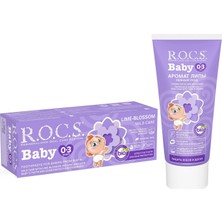 Brf Store Sepetium R.o.c.s. Rocs Baby 0-3 Yaş Florürsüz Bebek Diş Macunu - Ihlamur Özlü - 45G