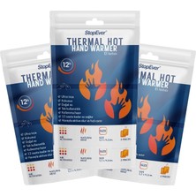 Brf Store Sepetium Stopever Thermal Hot El Isıtıcı 3lü Paket