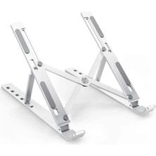 Brf Store Sepetium Laptop Yükseltici Stand Ayarlanabilir Macbook Notebook Tablet Altlık Metal Dizüstü Bilgisay