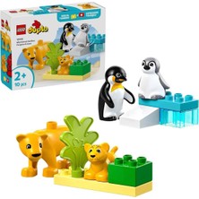 Brf Store Sepetium LEGO Duplo Town Vahşi Hayvan Aileleri: Penguenler ve Aslanlar 10442-2 Yaş ve Üzeri Çocuklar