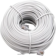 Brf Store Sepetium Hazır Telefon Hat Kablosu, Internet Kablosu, 6p/2c, 25 Metre,
