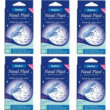 Brf Store Sepetium Stopever Nasal Plast, Nefes Açici Bant, Normal Boy 6 Paket (6 x 10 Adet)