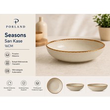 Porland Seasons Sarı Kase 16Cm