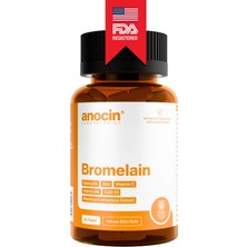 Anocin Bromelain Ananas +Quercetin +Zinc + Coq-10 + Vitamin C Süper Bromelain Formül