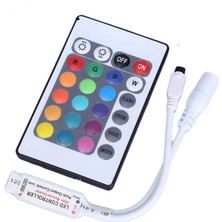 Burul 24 Tuş Mini Rgb Led IR Kontrol Kumandası