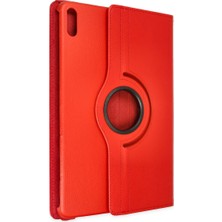 Eco Port Huawei Matepad Air 11.5 Kılıf 360 Tablet Deri Kılıf - Kırmızı