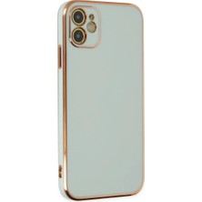 Eco Port Apple Iphone 12 Kılıf Volet Silikon - Açık Yeşil